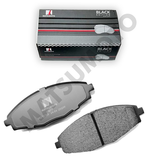 [BK-96273708] M77 - Pastillas de Freno Low Metal Black Edition Delanteras Para Chevrolet