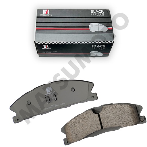 [BK-DG1Z-2001-D] M1235 - Pastillas de Freno Low Metal Black Edition Delanteras Para Ford
