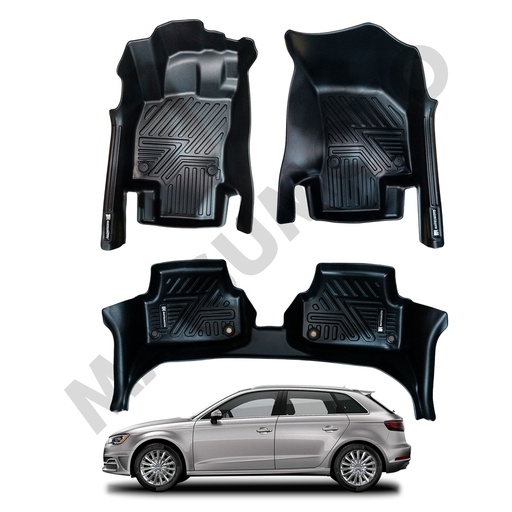 [KQD-4286-2-3] Set de Pisos Calce Perfecto Audi A3 Hatchback (2014-2020)