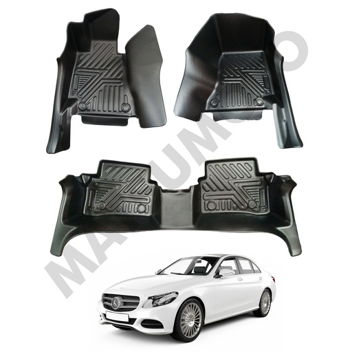 [KQD-4244-2-3] Set de Pisos Calce Perfecto Mercedes Benz Clase C (2014-2022)