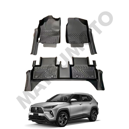 [KQD-1614-2-3] Set Pisos Calza Perfecto para Toyota Yaris Cross (2023 - ON)