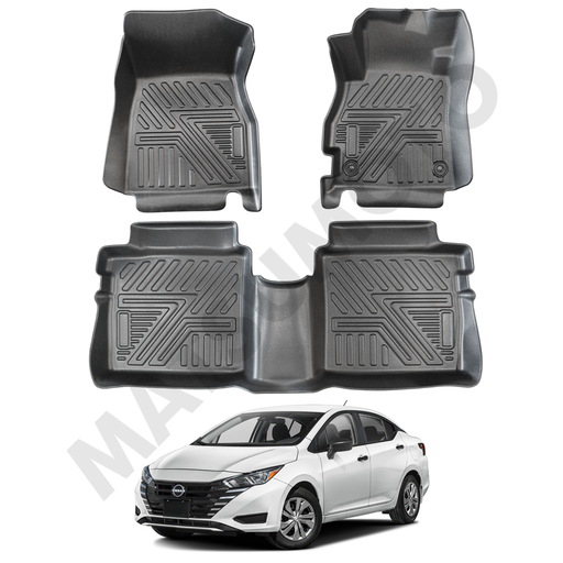 [KQD-4787-2-3] Set Pisos Calza Perfecto para Nissan Versa (2021 - ON)