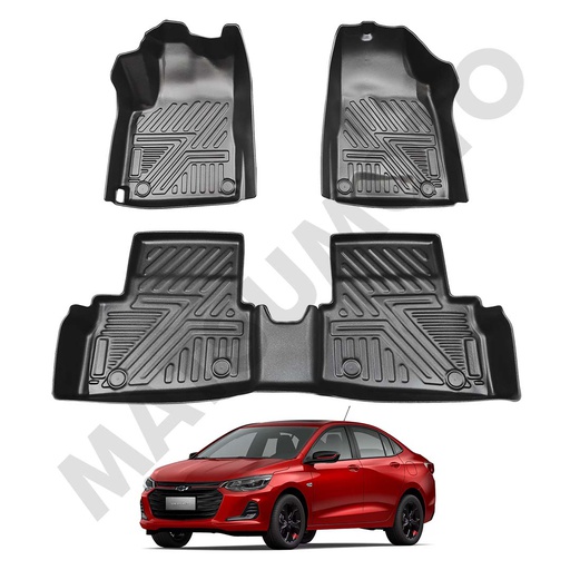 [KQD-1483-2-3] Set Pisos Calza Perfecto para Chevrolet Onix (2021 - actual)