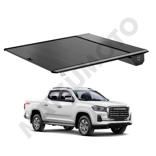[KQD-6281-T60] Cubierta cubre pick up retractil para Maxus T60 / Sistema Manual de Aluminio High Performance con Cerradura Anti-Robo