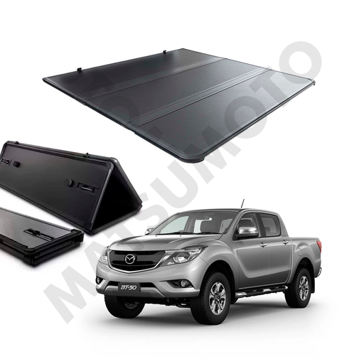[HTTC-BT13-17] Cubre Pick Up Tapa Rigida Plegable Mazda BT50 (2013 - 2020) / Mitsubishi L200 (2024 - ON) HTTC-TRI24