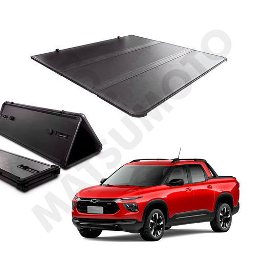 [HTTC-MOTA] Cubre Pick Up Tapa Rigida Plegable Chevrolet Montana (2023 - actual)