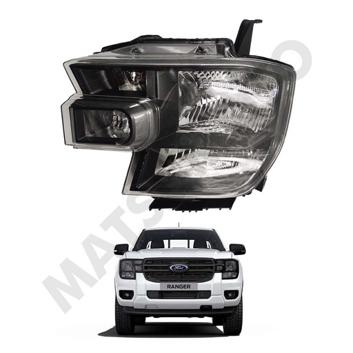 [KX-D-031-L] OPTICO Izquierdo para Ford Ranger XL (2023 - actual)