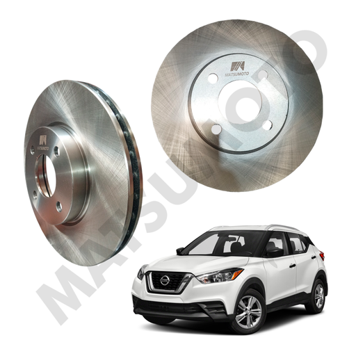 [40206-5ra2a] MD938 Disco de Freno Delantero Nissan Versa (2020 - actual) / Kicks (2017 - actual)