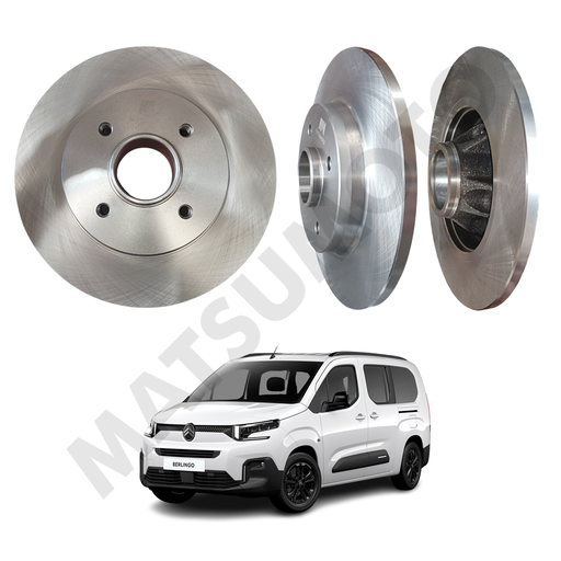 [424945] MD628 Disco de Freno Trasero Peugeot Partner / Citroen Berlingo