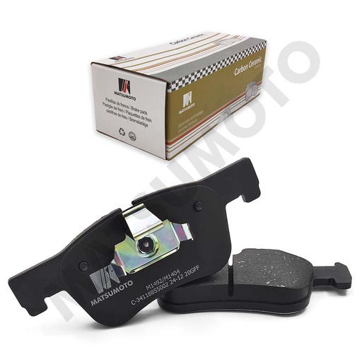 [CC34118855002] M1492/M1404 Pastillas de freno Carbo-Cerámica delantera BMW 320i F30 (2011-2016)