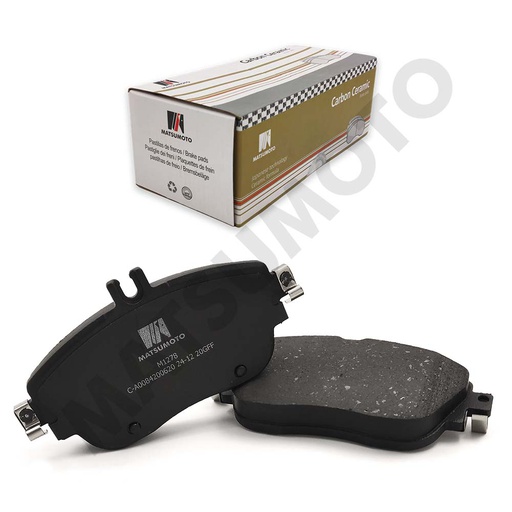 [CCA0084200620] M1278 Pastillas de Freno Carbo-cerámica Delanteras Mercedes Benz A200 (2012-2018) / Infiniti Q30