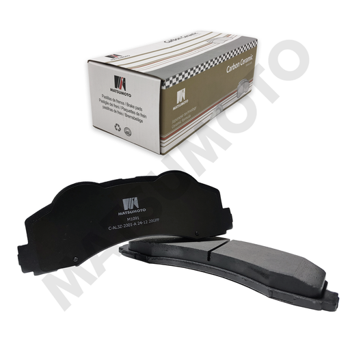 [CCD6027E0B-60] M1091 - Pastillas de Freno Carbo-Cerámica Delanteras Ford F-150 (2010 - 2025) OEM: AL3Z-2001-A