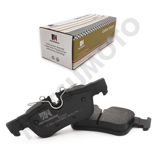 [CC34201543683] M1417 Pastillas de freno Carbo-Cerámica trasera BMW X1 F48 LCI (2015-2020)