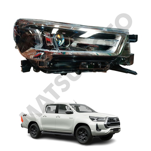 [HLL01-1591-002-RH] Óptico Derecho LED Toyota Hilux SRV Full equipo (2022-ON)