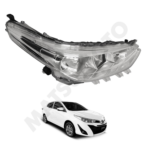 [HLL01-3143-001-RH] Óptico Derecho Toyota Yaris Sedan (2018-2022)