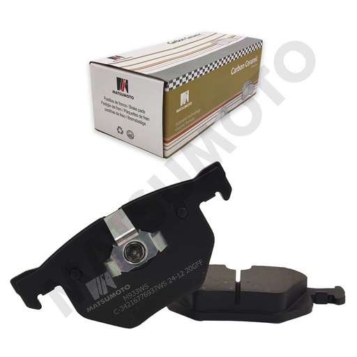 [CC34216776937WS] M933WS Pastillas de Freno Carbo-cerámica Traseras BMW X5 / X6 (2013-2019) WS