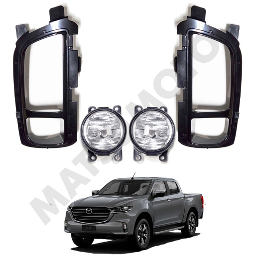[TB033MD] Kit neblineros Mazda BT50 (2021 - 2024)