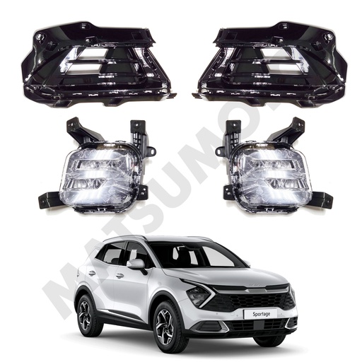 [TB026KA-LED] Kit Neblineros LED Kia Sportage 2022-Actual