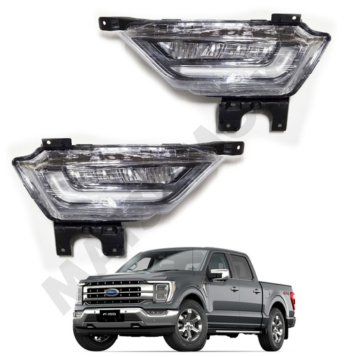 [TB993FD-LED-DRL] Kit Neblineros LED con DRL - Ford F150 (2025 - Actual)