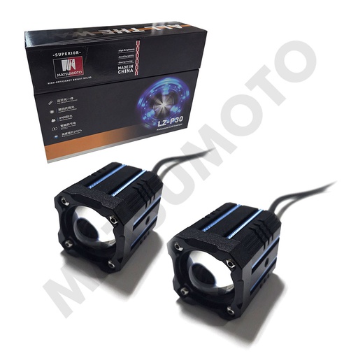 [LZ150] Set Focos Laser Auxiliares para Moto Diseño Europeo