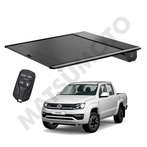 [ALUTC-E-VW-AMR10] Cubierta Electrónica Retráctil Volkwagen Amarok (2010-2024) / Aluminio