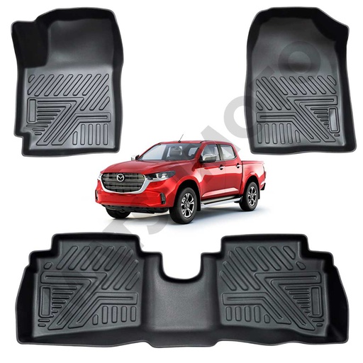[KQD-4778] Set de Pisos Calce Perfecto Mazda BT-50 (2021-ON) 3D