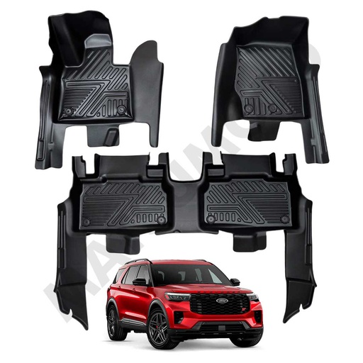 [KQD-1933] Set de Pisos Calce Perfecto Ford Explorer (2024-ON) 5D