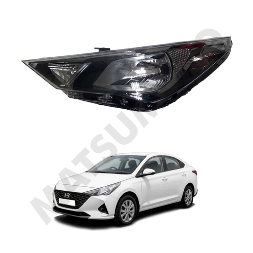 [92101-H6510] Óptico Izquierdo Hyundai Accent (2021-2023)