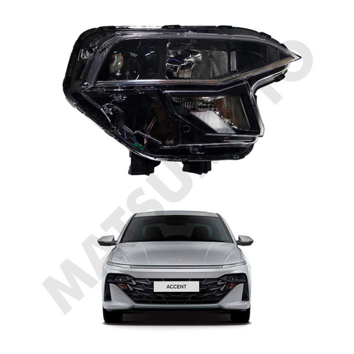 [92102-AY020] Óptico Derecho Hyundai Accent (2024-ON)