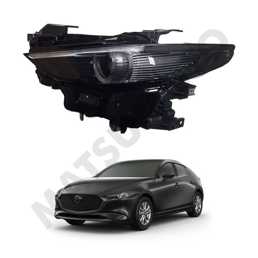 [BELM-51040] Óptico Delantero Izquierdo Mazda 3 GT FULL (2020-2023)