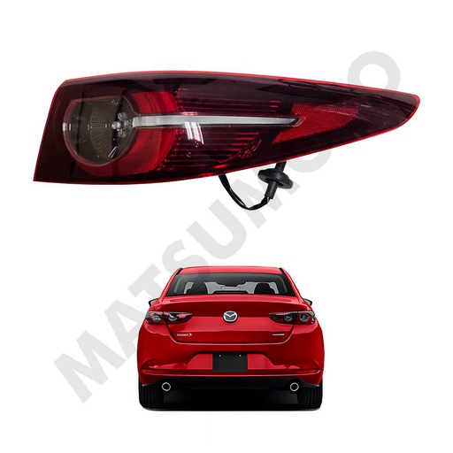 [BELM-51-150] Farol Interno Trasero Derecho Mazda 3 Sedan (2020-2023)