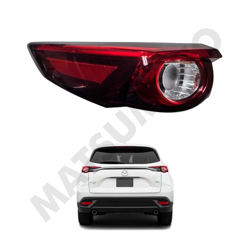 [TK58-51160] Farol Trasero Izquierdo Mazda CX9 (2016-2022)