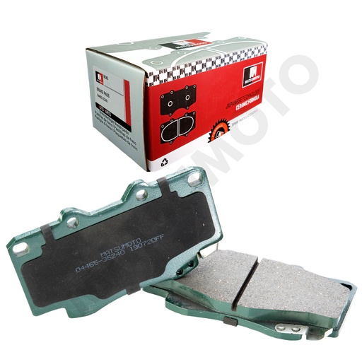 [04465-35240] M362 Pastillas de Freno Cerámica Delanteras Toyota 4Runner / Hilux / Land Cruiser Prado / Foton