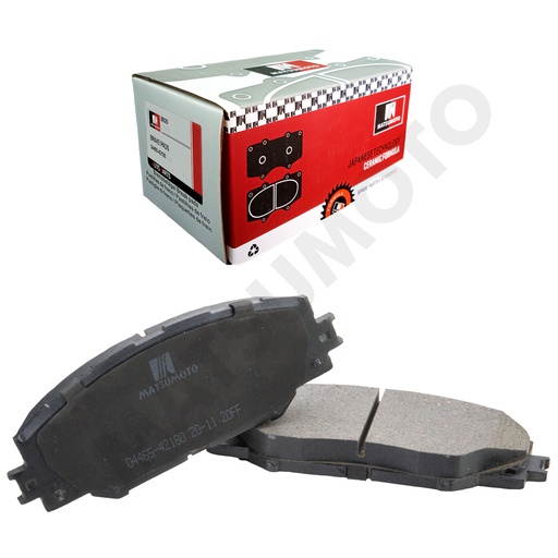 [04465-42180] M826 Pastilla de Freno Cerámica Delanteras Toyota RAV4 (2005-2018)