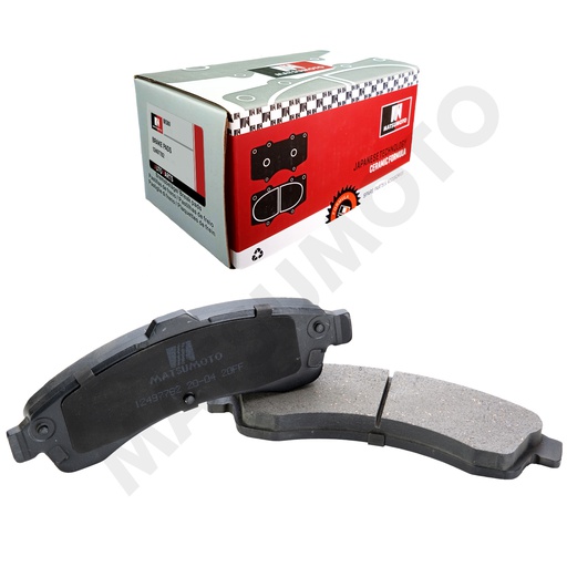 [12497782] M580 Pastillas de Freno Cerámica Delanteras Chevrolet Trailblazer (2002-2008)