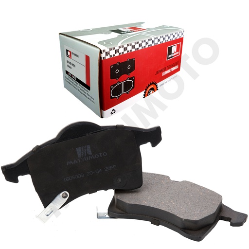 [1605009] M759/M656 Pastillas de Freno Cerámica Delanteras Chevrolet