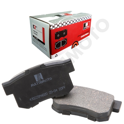 [43022SM4G00] M631 - Pastillas de Freno Cerámica Traseras Para Honda