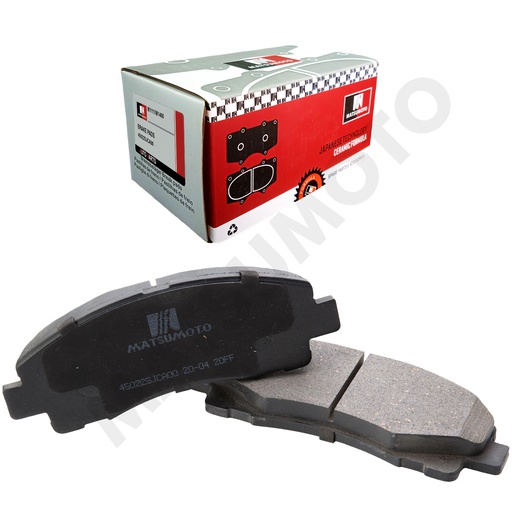 [45022SJCA00] M1111/M1400 Pastillas de Freno Cerámica Delanteras Honda Ridgeline (2005-2014)