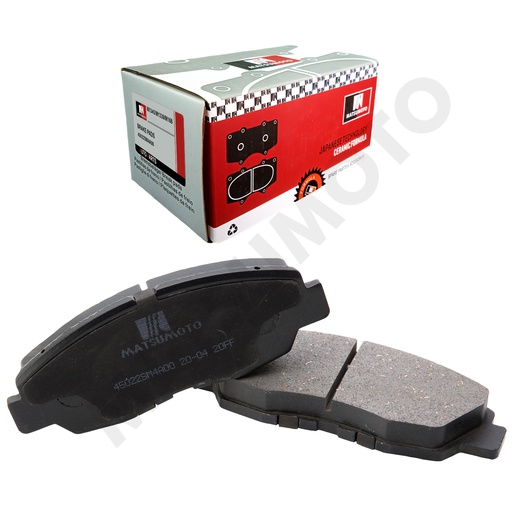 [45022SM4A00] M1345/M1339/M168 Pastillas de Freno Cerámica Delanteras Honda Civic / Accord / Prelude