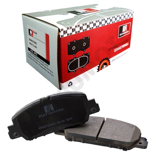 [45022-T3L-A00] M1349 Pastillas de Freno Cerámica Delanteras Honda