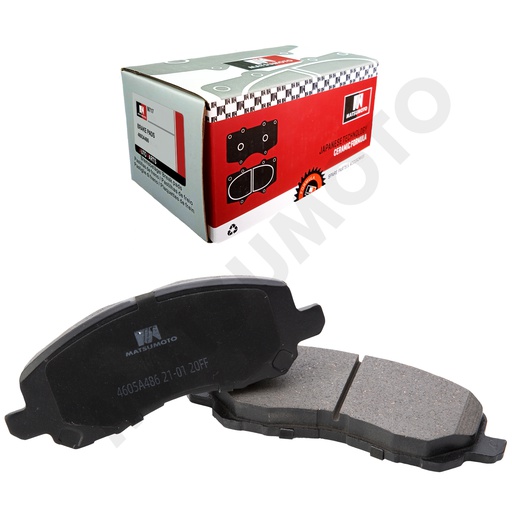 [4605A486] M717 Pastillas de Freno Cerámica Delanteras Dodge / Jeep / Mitsubishi / Peugeot