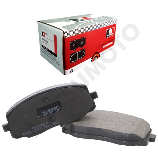 [58101-07A10] M776 Pastillas de Freno Cerámica Delanteras Hyundai i10 / Kia Morning