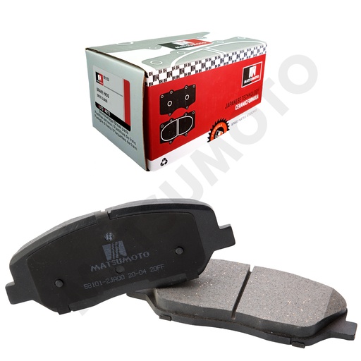 [58101-2JA00] M1153 Pastillas de Freno Cerámica Delanteras Hyundai / Kia / SsangYong