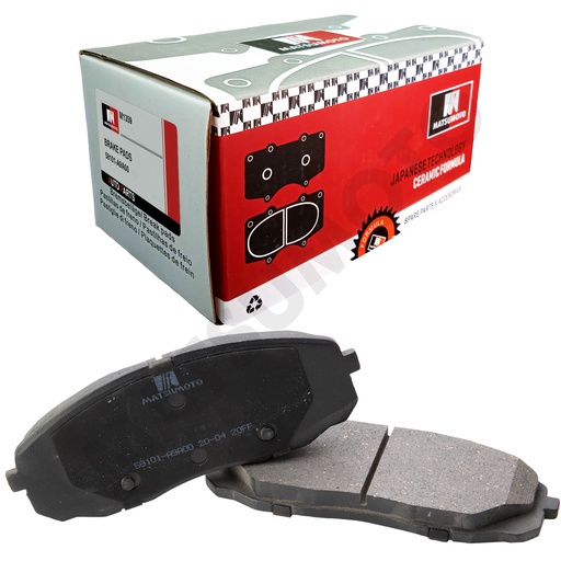 [58101-A9A00] M1359 Pastillas de Freno Cerámica Delanteras Kia Carnival (2005-2021)