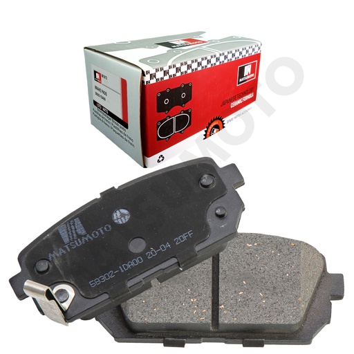 [58302-1DA00] M1072 Pastillas de Freno Cerámica Traseras Kia Carens (2002-2013)