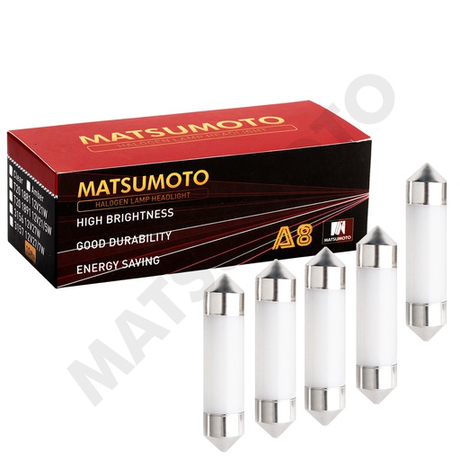 [8*36-Multifuncional] Ampolleta Halógena Multifuncional 8*36 (C5W)