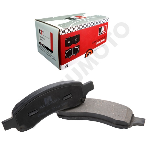 [88965681] M912 Pastillas de Freno Cerámica Delanteras Chevrolet D-Max / Colorado / Trailblazer