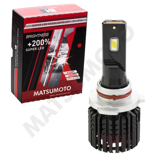 [9005-L24] Set de Ampolletas LED L24 9005 6000lm (HB3)
