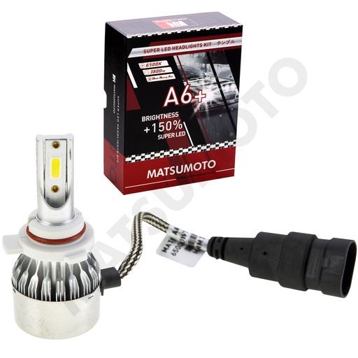 [9012-A6+] Set de Ampolletas LED A6+ 9012 3800lm