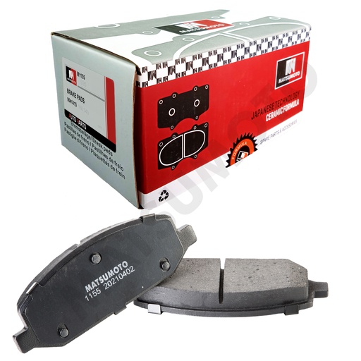 [9041415] M1155 Pastillas de Freno Cerámica Delanteras Chevrolet Sail (2010-2017)